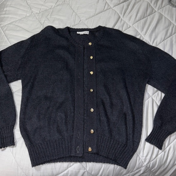Burberrys Sweaters - Vintage Burberrys Button Up Sweater